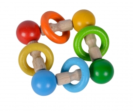 Eichhorn Baby, Greifling mit Ringen Eichhorn Baby, Greifling mit Ringen