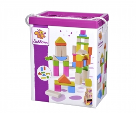 Eichhorn Nature and Coloured Wooden Blocks Eichhorn Nature and Coloured Wooden Blocks
