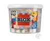 Blox - 100 4er Bausteine weiß - kompatibel mit bekannten Spielsteinen Blox - 100 4er Bausteine weiß - kompatibel mit bekannten Spielsteinen