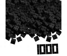 Blox - 1000 4er Bausteine schwarz - kompatibel mit bekannten Spielsteinen Blox - 1000 4er Bausteine schwarz - kompatibel mit bekannten Spielsteinen