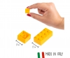 Blox - 50 Bausteine gelb - kompatibel mit bekannten Spielsteinen Blox - 50 Bausteine gelb - kompatibel mit bekannten Spielsteinen