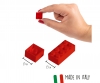 Blox - 50 Bausteine rot - kompatibel mit bekannten Spielsteinen Blox - 50 Bausteine rot - kompatibel mit bekannten Spielsteinen