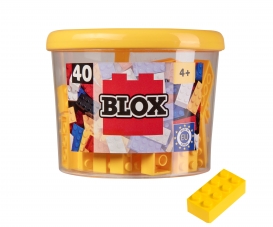 Blox - 40 8er Bausteine gelb - kompatibel mit bekannten Spielsteinen Blox - 40 8er Bausteine gelb - kompatibel mit bekannten Spielsteinen