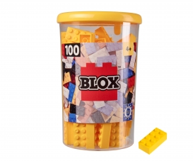 Blox - 100 8er Bausteine gelb - kompatibel mit bekannten Spielsteinen Blox - 100 8er Bausteine gelb - kompatibel mit bekannten Spielsteinen