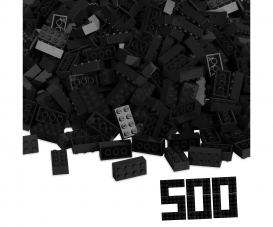 Blox - 500 8er Bausteine schwarz - kompatibel mit bekannten Spielsteinen Blox - 500 8er Bausteine schwarz - kompatibel mit bekannten Spielsteinen