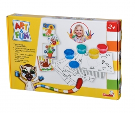 Art & Fun Malen mit Fingermalfarben Art & Fun Malen mit Fingermalfarben