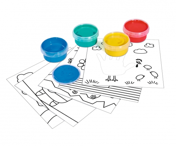 Art & Fun Malen mit Fingermalfarben Art & Fun Malen mit Fingermalfarben