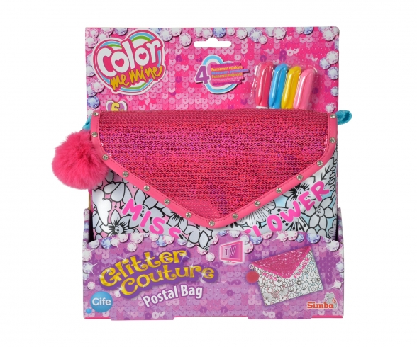 Color Me Mine Glitter Couture Postal Bag Color Me Mine Glitter Couture Postal Bag