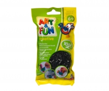 Art & Fun 1.000 Bügelperlen im Beutel schwarz Art & Fun 1.000 Bügelperlen im Beutel schwarz