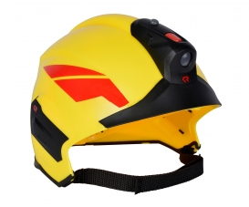 Feuerwehr Helm Rosenbauer mit Licht Feuerwehr Helm Rosenbauer mit Licht