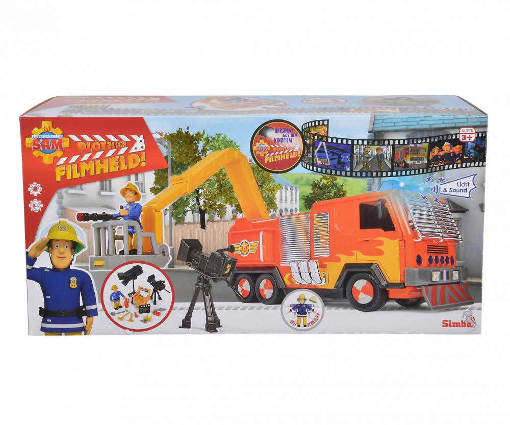 Sam Hollywood Jupiter mit 1 Figur - Feuerwehrmann Sam ...