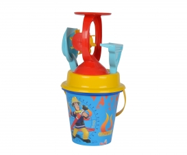 Seau garni avec moulin Sam le Pompier Seau garni avec moulin Sam le Pompier
