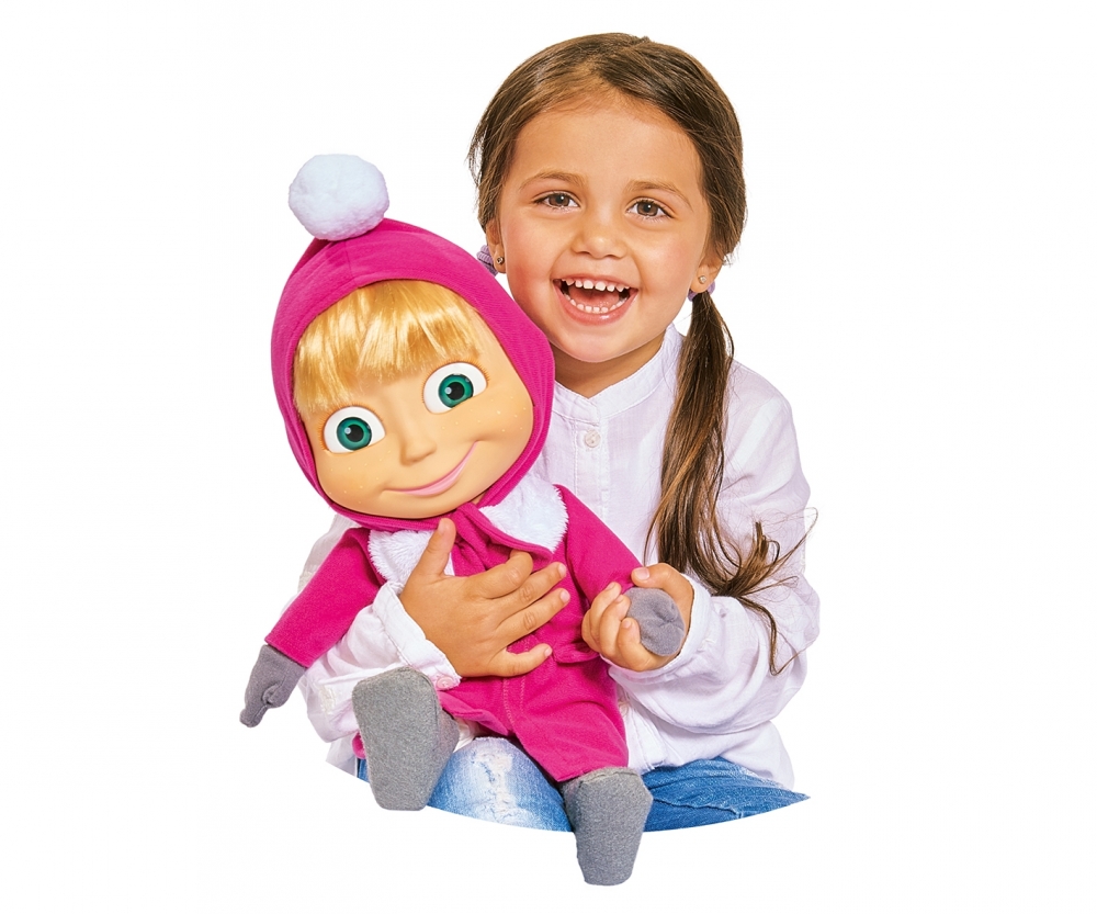 Masha Soft Bodied Doll 40cm Masha And The Bear Stars And Heroes Themes Shopsimbatoysde 