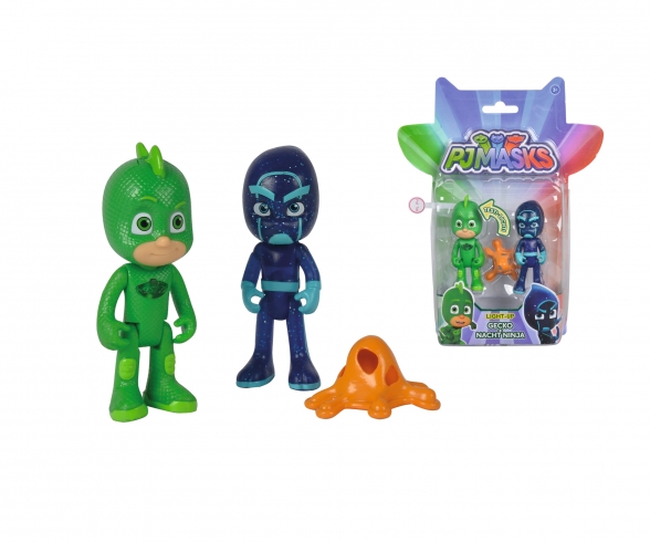 PJ Masks Figuren Set Gecko+Ninja PJ Masks Figuren Set Gecko+Ninja