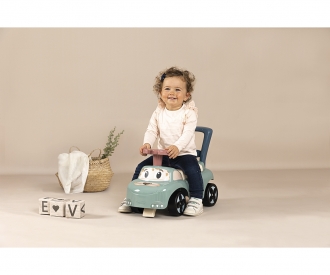Smoby - Porteur Auto Bleu - Fonction Trotteur - pour Enfant Dès 10 Mois -  Coffre à Jouets - 720525 : : Jeux et Jouets