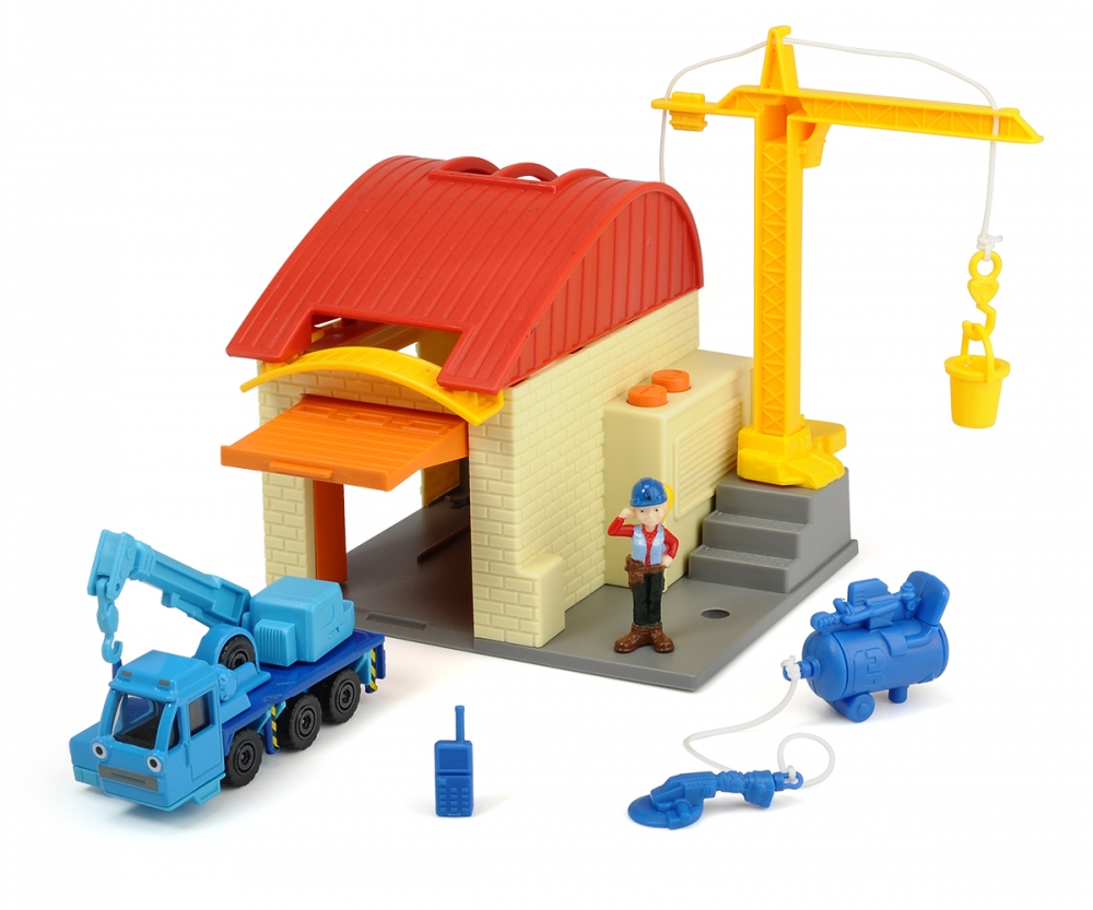 Bob the Builder Garage Playset Heppo and Wendy Bob the Builder