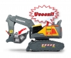 Volvo Bagger mit Gewichtserkennung Volvo Bagger mit Gewichtserkennung