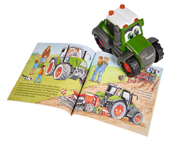 Set aus Sachbuch und Fahrzeug: Bauernhof Set aus Sachbuch und Fahrzeug: Bauernhof