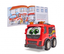 Set aus Sachbuch und Fahrzeug: Feuerwehr Set aus Sachbuch und Fahrzeug: Feuerwehr