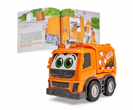 Set aus Sachbuch und Fahrzeug: Müllabfuhr Set aus Sachbuch und Fahrzeug: Müllabfuhr