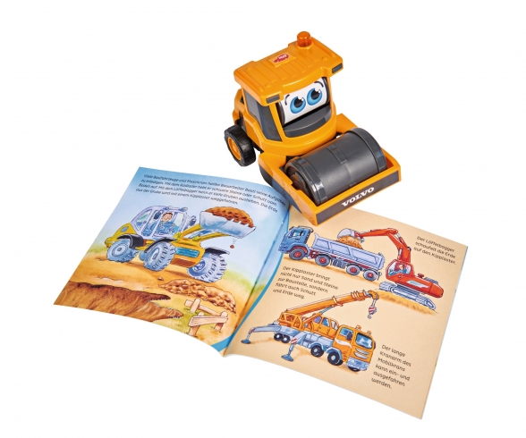 Set aus Sachbuch und Fahrzeug: Baustelle Set aus Sachbuch und Fahrzeug: Baustelle