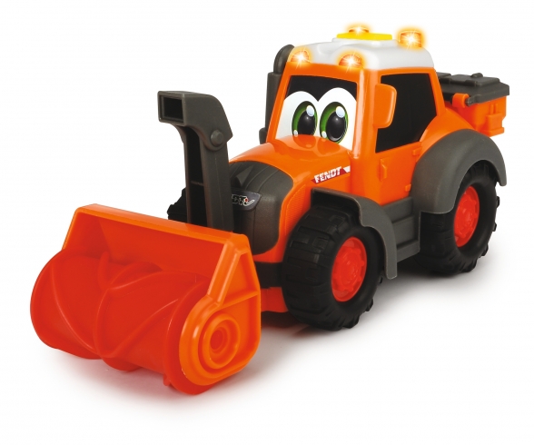 Happy Fendt Traktor mit Schneefräse und Schneeschild Happy Fendt Traktor mit Schneefräse und Schneeschild