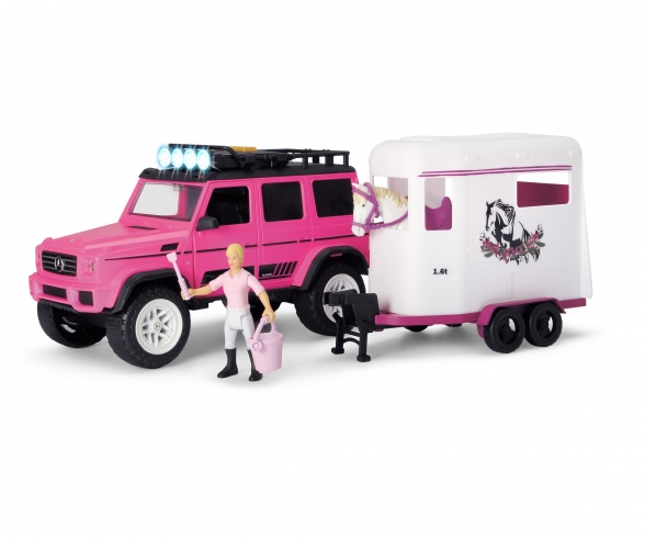 Playlife-Horse Trailer Set pink Playlife-Horse Trailer Set pink