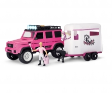 Playlife-Horse Trailer Set pink Playlife-Horse Trailer Set pink