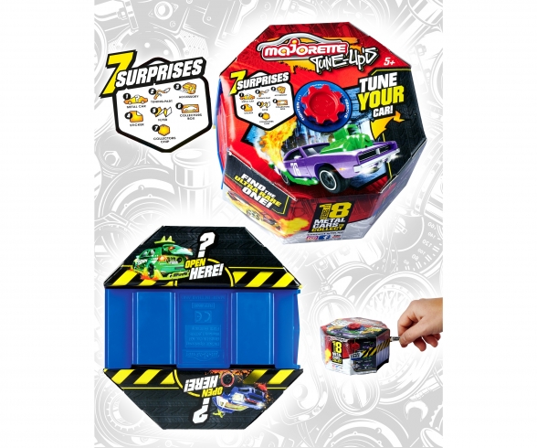 Tune Ups - 1 von 18 Autos, 7 Überraschungen, inkl. Tuning-Zubehör, Lieferung 1 Stück Tune Ups - 1 von 18 Autos, 7 Überraschungen, inkl. Tuning-Zubehör, Lieferung 1 Stück