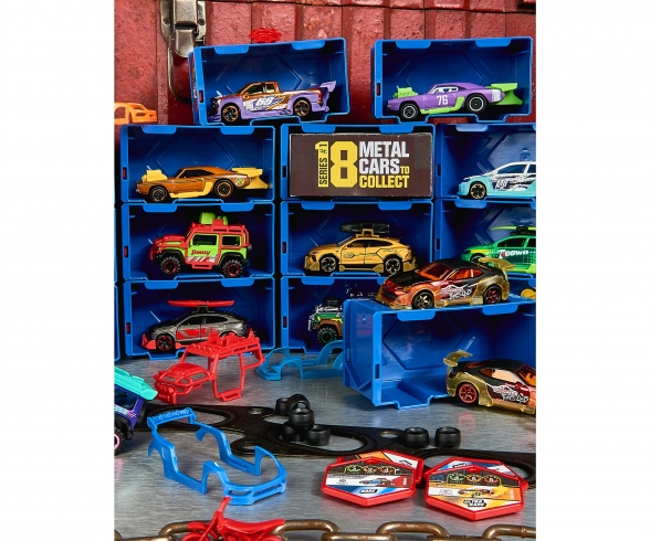 Tune Ups - 1 von 18 Autos, 7 Überraschungen, inkl. Tuning-Zubehör, Lieferung 1 Stück Tune Ups - 1 von 18 Autos, 7 Überraschungen, inkl. Tuning-Zubehör, Lieferung 1 Stück