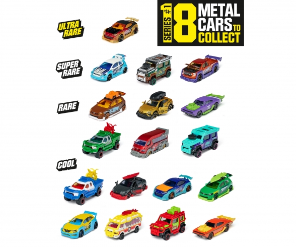Tune Ups 4er Set mit 28 Überraschungen, 4 von 18 Autos zum Tunen im Überraschungspack Tune Ups 4er Set mit 28 Überraschungen, 4 von 18 Autos zum Tunen im Überraschungspack