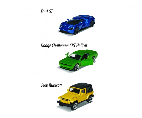 Street Cars 3 Pieces Set, 1.asst. Street Cars 3 Pieces Set, 1.asst.