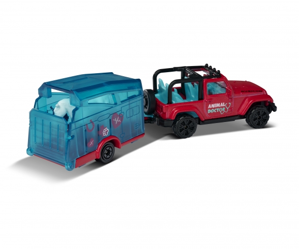Jeep Wrangler with Horse Trailer Jeep Wrangler with Horse Trailer