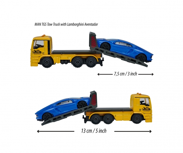 MAN TGS Tow Truck with Ford GT MAN TGS Tow Truck with Ford GT