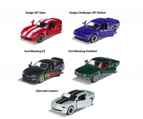 Muscle Cars 5 Pieces Giftpack Muscle Cars 5 Pieces Giftpack