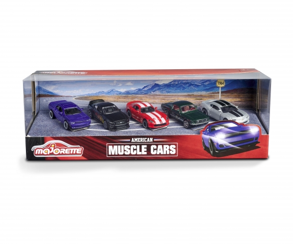Muscle Cars 5 Pieces Giftpack Muscle Cars 5 Pieces Giftpack