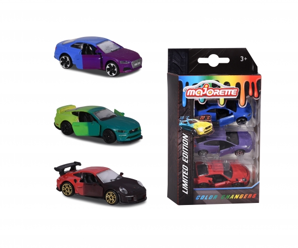 Limited Edition 6 Color Changers, 3 Pieces Set Limited Edition 6 Color Changers, 3 Pieces Set