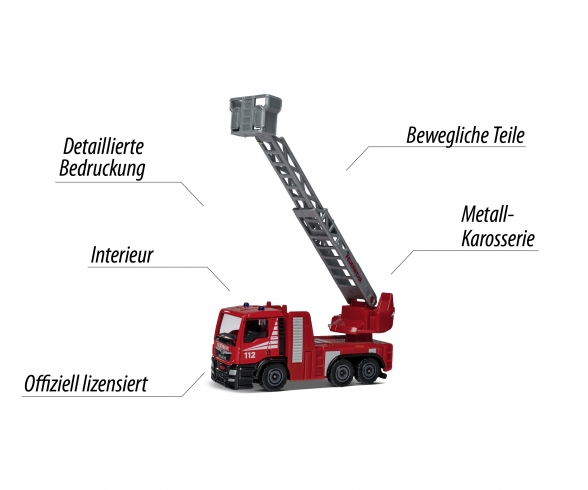 Feuerwehrauto Drehleiter MAN TGS Feuerwehrauto Drehleiter MAN TGS