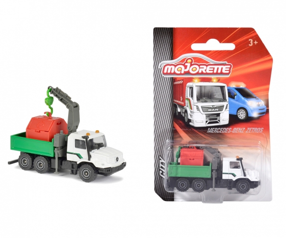 Majorette City Mercedes Zetros Container Majorette City Mercedes Zetros Container