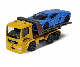City Small Set MAN TGA Tow Truck with Porsche City Small Set MAN TGA Tow Truck with Porsche