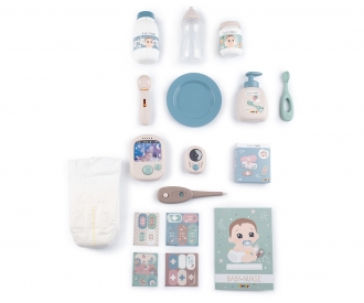 Smoby - Baby Nurse - Set Baignoire et Accessoires - pour Poupons et Poupées  - 8 Accessoires Inclus - 220366 - Beige : : Jeux et Jouets