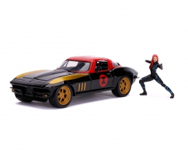 Marvel Black Widow 1966 Chevy 1:24 Marvel Black Widow 1966 Chevy 1:24
