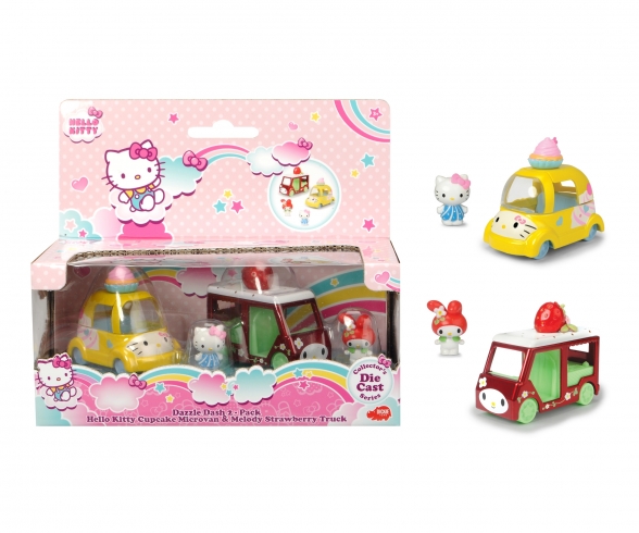 Hello Kitty Cupcake + Melody Strawberry Hello Kitty Cupcake + Melody Strawberry