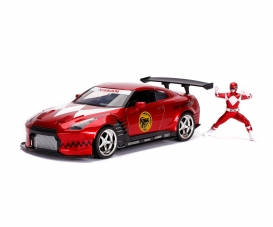 Power Rangers 2009 Nissan GT-R R35 1:24 Power Rangers 2009 Nissan GT-R R35 1:24