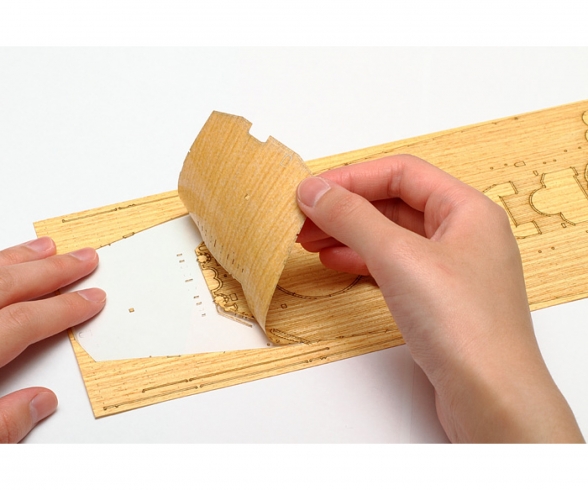 1:350 Yamato Holz-Deck Dekor 1:350 Yamato Holz-Deck Dekor
