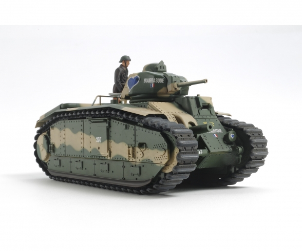 1:35 WWII Fren. Tank B1 bis (motor.) 1:35 WWII Fren. Tank B1 bis (motor.)