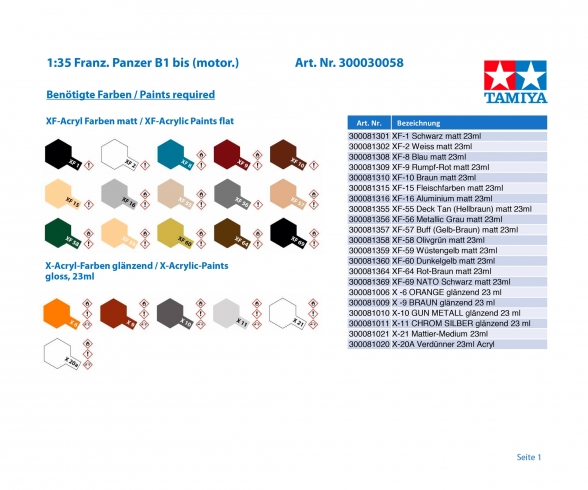 1:35 WWII Fren. Tank B1 bis (motor.) 1:35 WWII Fren. Tank B1 bis (motor.)
