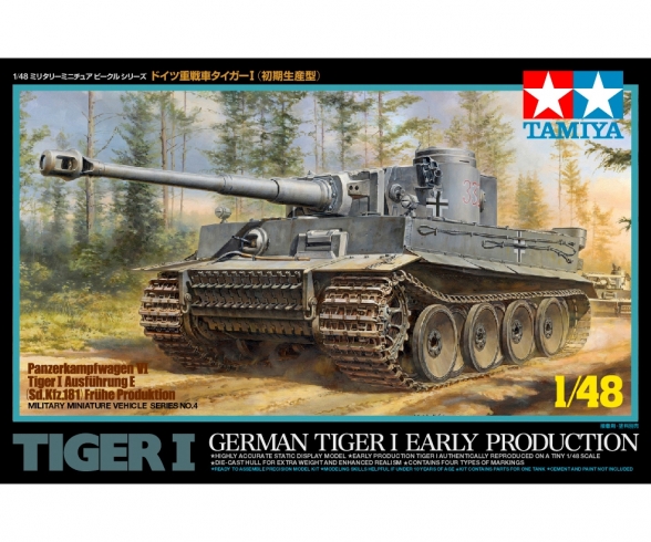 1:48 WWII Ger.Sd.Kfz.181 Tiger I Ausf.E 1:48 WWII Ger.Sd.Kfz.181 Tiger I Ausf.E