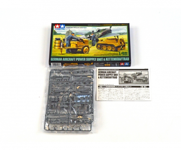1:48 WWII Dt. Kettkrad m.Starthilfegerät 1:48 WWII Dt. Kettkrad m.Starthilfegerät