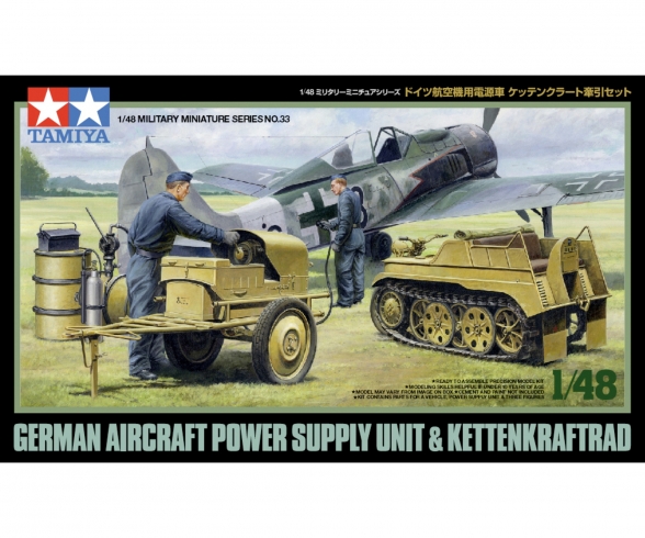 1:48 WWII Dt. Kettkrad m.Starthilfegerät 1:48 WWII Dt. Kettkrad m.Starthilfegerät